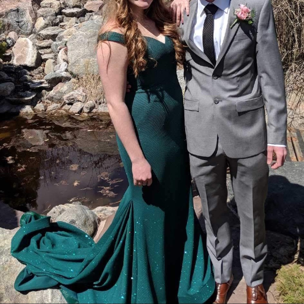 Jovani mermaid style prom dress